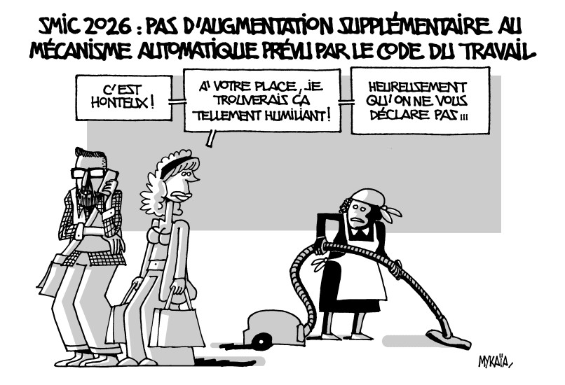 les dessins de presse de Mykaïa