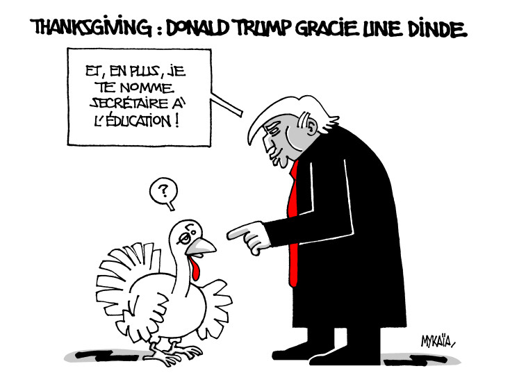 les dessins de presse de Mykaïa