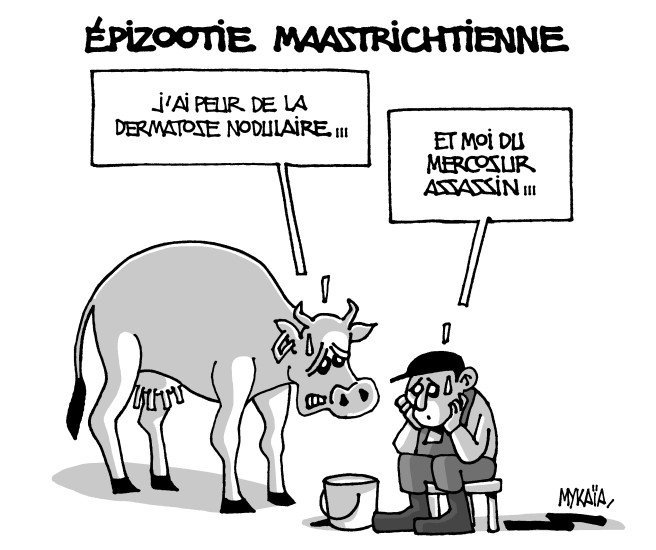 les dessins de presse de Mykaïa