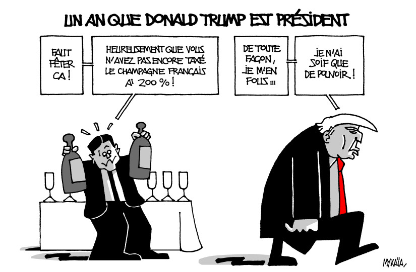 Les dessins de presse de Mykaïa