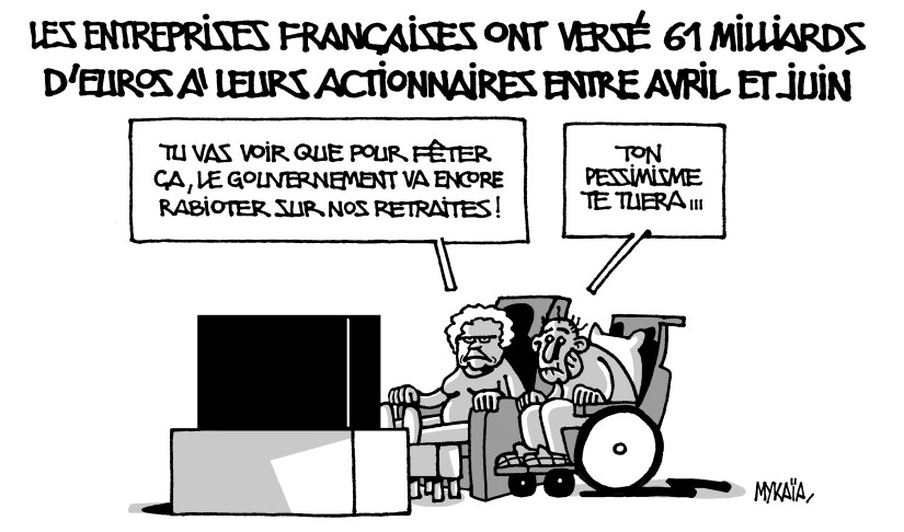 Les dessins de presse de Mykaïa